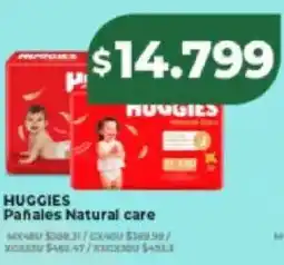 Supermayorista Vital Huggies pañales natural care oferta