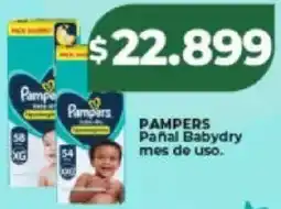 Supermayorista Vital Pampers pañal babydry mes de uso oferta