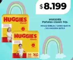 Supermayorista Vital Huggies pañales classic hip. oferta