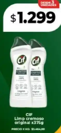 Supermayorista Vital Cif limp cremoso original oferta