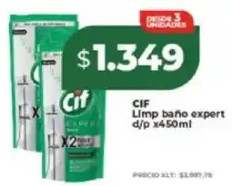 Supermayorista Vital Cif limp baño expert d/p oferta