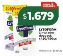 Supermayorista Vital Lysoform limpiador doypack oferta