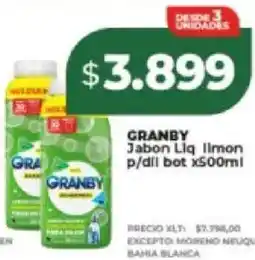 Supermayorista Vital Granby jabon liq ilmon p/dll bot oferta