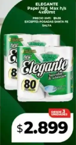 Supermayorista Vital Elegante papel hig max h/s oferta