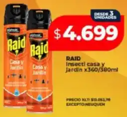 Supermayorista Vital Raid insecti casa y jardin oferta