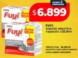 Supermayorista Vital Fuyi liquido electrico +aparato oferta