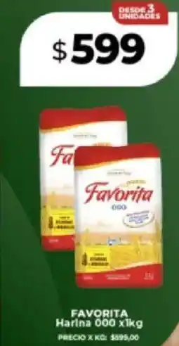 Supermayorista Vital Favorita harina 000 oferta