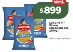 Supermayorista Vital Lucchetti fideos seleccionados oferta