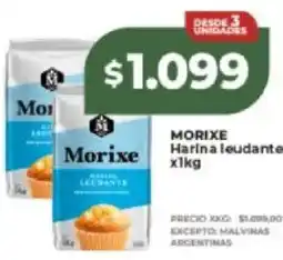 Supermayorista Vital Morixe harina leudante oferta