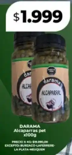 Supermayorista Vital Darama alcaparras pet oferta