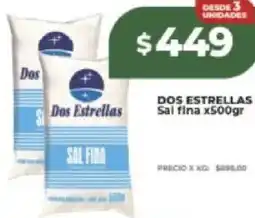 Supermayorista Vital Dos estrellas sal fina oferta
