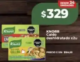 Supermayorista Vital Knorr caldo deshidratado oferta