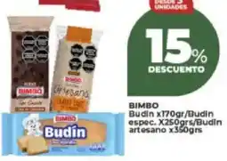 Supermayorista Vital Bimbo budin oferta
