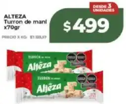 Supermayorista Vital Alteza turron de mani oferta