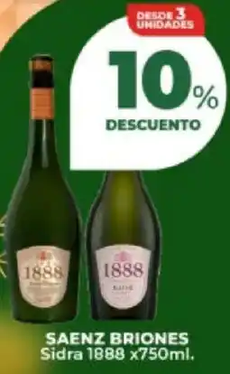 Supermayorista Vital 1888 saenz briones sidra oferta