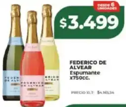 Supermayorista Vital Federico de alvear espumante oferta