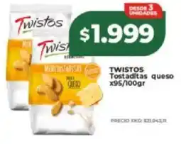 Supermayorista Vital Twistos tostaditas queso oferta