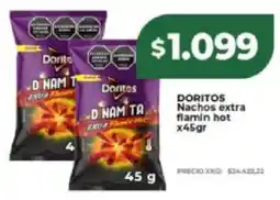 Supermayorista Vital Doritos nachos extra flamin hot oferta