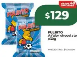 Supermayorista Vital Fulbito alfajor chocolate oferta