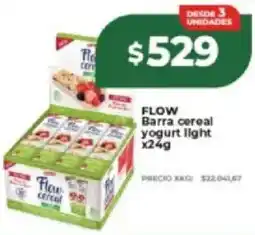 Supermayorista Vital Flow barra cereal yogurt light oferta