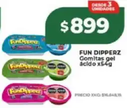 Supermayorista Vital Fun dipperz gomitas gel ácido oferta