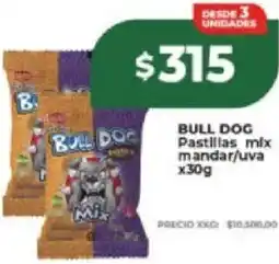 Supermayorista Vital Bull dog pastillas mix mandar/uva oferta