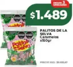 Supermayorista Vital Palitos de la selva caramelos oferta