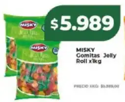 Supermayorista Vital Misky gomitas jelly roll oferta