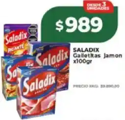 Supermayorista Vital Saladix galletitas jamon oferta