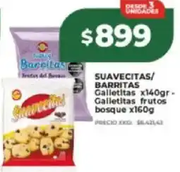 Supermayorista Vital Suavecitas/ barritas galletitas oferta