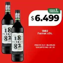 Supermayorista Vital 1882 fernet oferta