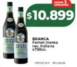 Supermayorista Vital Branca fernet menta rec, italiana oferta