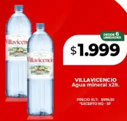 Supermayorista Vital Villavicencio agua mineral oferta
