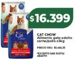 Supermayorista Vital Cat chow alimento gato adulto carne/pollo oferta