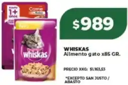 Supermayorista Vital Whiskas alimento gato oferta