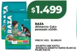 Supermayorista Vital Raza allmento gato pescado oferta