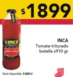 Nini Mayorista Inca tomate triturado botella oferta