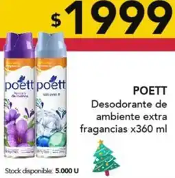 Nini Mayorista Poett desodorante de ambiente extra fragancias oferta