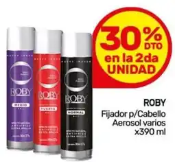 Nini Mayorista Roby fijador p/cabello aerosol varios oferta