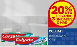 Nini Mayorista Colgate triple acción NF oferta