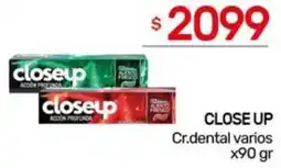 Nini Mayorista Close up cr.dental varios oferta