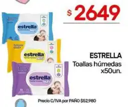 Nini Mayorista Estrella toallas húmedas oferta