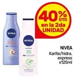 Nini Mayorista Nivea karite/hidra. express oferta
