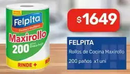 Nini Mayorista Felpita rollos de cocina maxirollo oferta