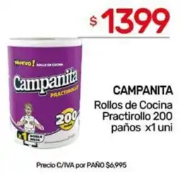 Nini Mayorista Campanita rollos de cocina practirollo oferta