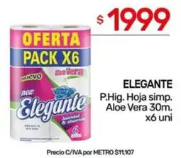 Nini Mayorista Elegante p.hig. hoja simp. aloe vera oferta