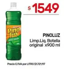 Nini Mayorista Pinoluz limp.liq. botella original oferta