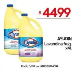 Nini Mayorista Yudin lavandina frag. oferta