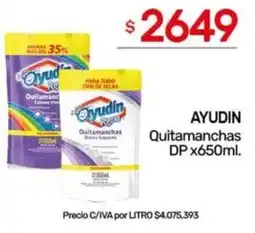 Nini Mayorista Ayudin quitamanchas dp oferta