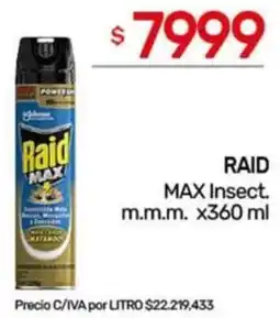 Nini Mayorista Raid max insect. m.m.m. oferta